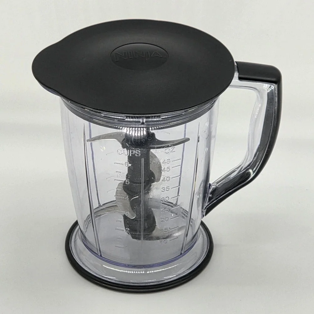 Ninja Master Prep Professional Replacement Pitcher 48oz 6 Cup With Blade & Lid